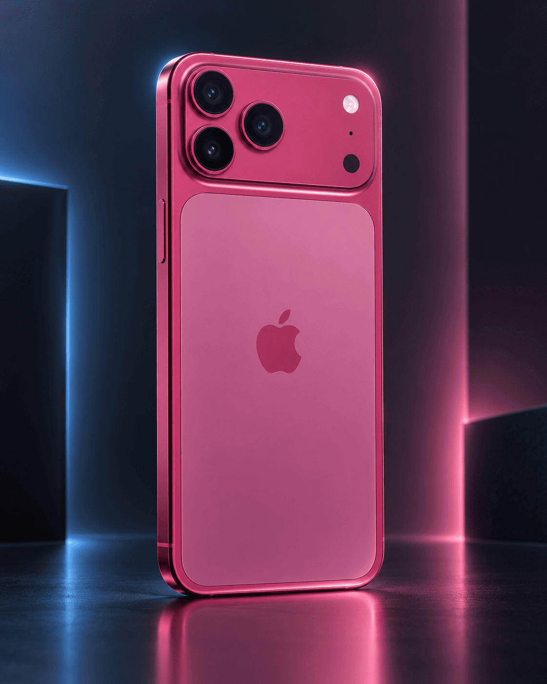 Pink iPhone 18 product render